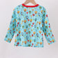 Mint Dr. Seuss smocked top