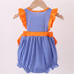 Florida Gators smocked ruffle bubble