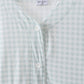 Sage gingham women dress