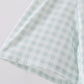 Sage gingham women dress