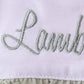 Lawb of god applique plaid bubble