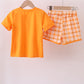Tennessee Go vols smocked shorts set