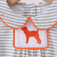 Orange Tennessee embroidery stripe bubble