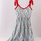 Starwberry goose print women dress