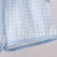 Blue Whale Embroidered Shorts Set