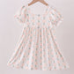 Sage floral mom&me dress