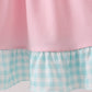 Pink Bow French Knot Bow Dress
