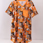 Orange Tennessee VOLS bamboo nightgown