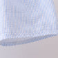 Blue Crab Embroidered Seersucker Shorts Set