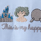 Happy Place Embroidered Set