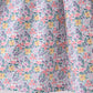 Summer garden smocked ruffle dress