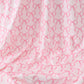 Pink bow ruffle tiered dress