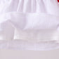 White smocked jacquard bloomer set