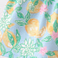 Green lemon smocked bow bloomer set