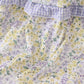 Golden meadow floral smocked tiered dress (length 41.33inch)