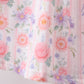 Purple rose bow smocked ruffle shorts set