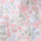 Pink floral smocked mom dress