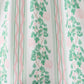 Green floral stripe pocket dress
