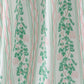 Green floral stripe dress (length 41.33in)