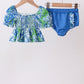 Ocean garden splash ruffle 2pc set
