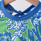 Ocean garden splash rashguard