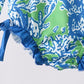 Ocean garden splash rashguard