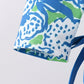 Ocean garden splash rashguard
