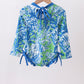 Ocean garden splash rashguard
