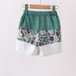 Camouflage duck embroidery swim trunks