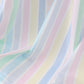 Rainbow stripe smocked dress