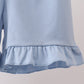 Blue Floral Lace Set