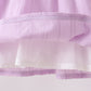 Lavender Smocked Embroidered Bow Jacquard Bloomer Set
