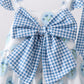 Blue Retro Floral Set