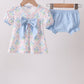 Blue Hydrangea Bow Bloomer Set
