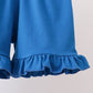 Blue Castle Smocked Ruffle Set