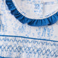 Blue Castle Smocked Ruffle Set