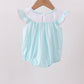 Blue Umbrella Smocked Bubble