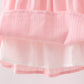 Pink Princess Embroidered Jacquard Dress