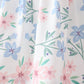 Blue Floral Smocked Ruffle Bloomer Set