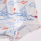 Blue Sailboat Smocked Bubble