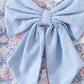 Blue Floral Bow Bloomer Set