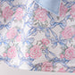Blue Floral Bow Set