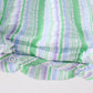 Green Stripe Smocked Bow Seersucker Bubble