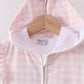 Pink Plaid UPF Swim Coverup