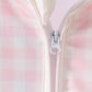 Pink Plaid UPF Swim Coverup