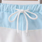 Blue Plaid UPF Swim Trunks