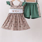 Green Mallard Embroidered Set