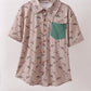 Green Mallard Dad Button Down Shirt