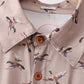 Green Mallard Dad Button Down Shirt