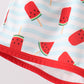 Red Watermelon UPF Swim Trunks